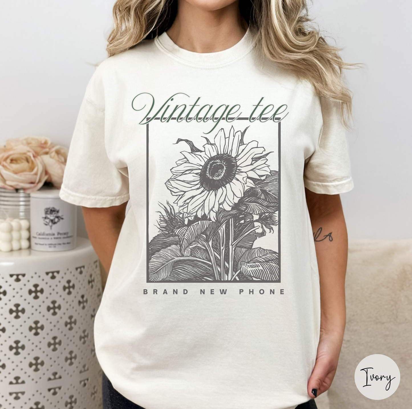 Vintage Tee, Cardigan Tee, Tortured T-shirt, TPD Tees, Music Lovers