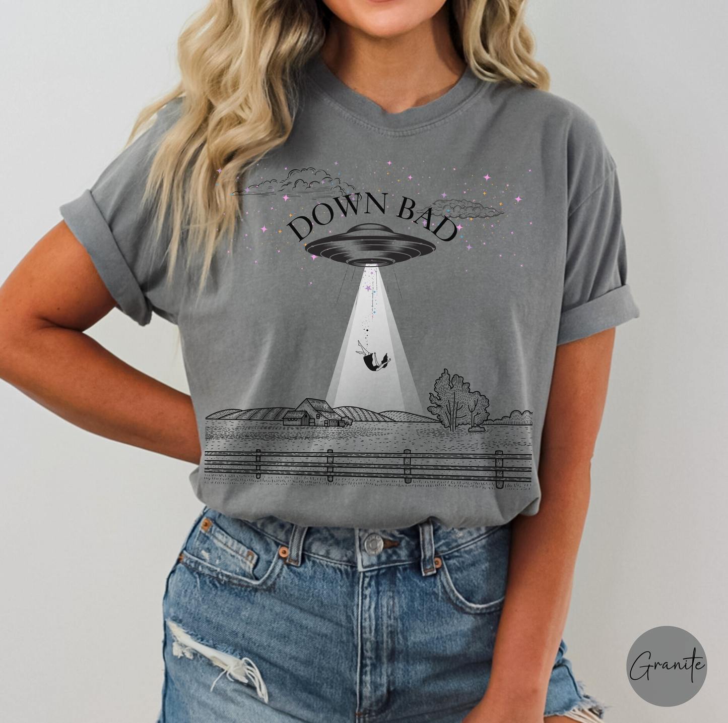 Down Bad Tee, Tortured T-shirt, TPD Tees, Music Lovers
