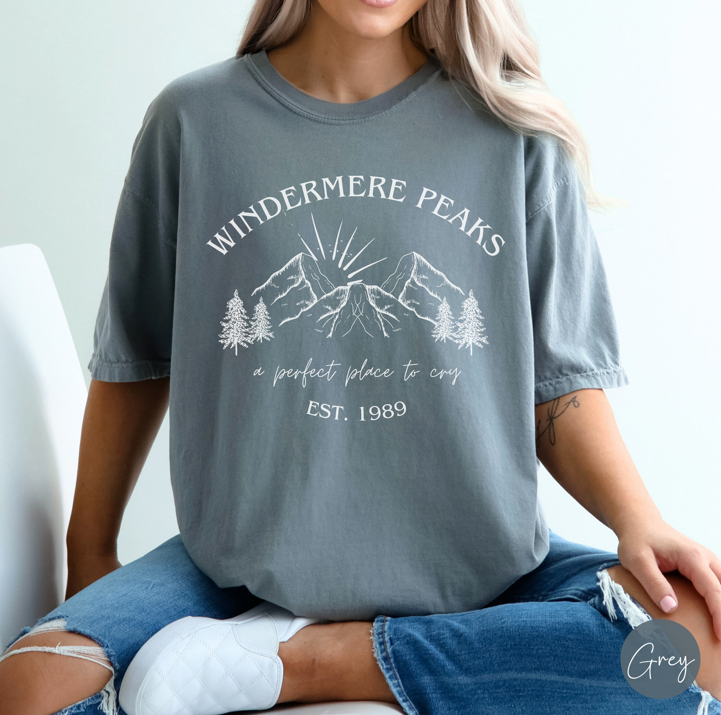 Windermere Peaks Tee, Take Me to the Lakes Shirt, Tortured T-shirt, Folk, Lore Tee, Music Lovers
