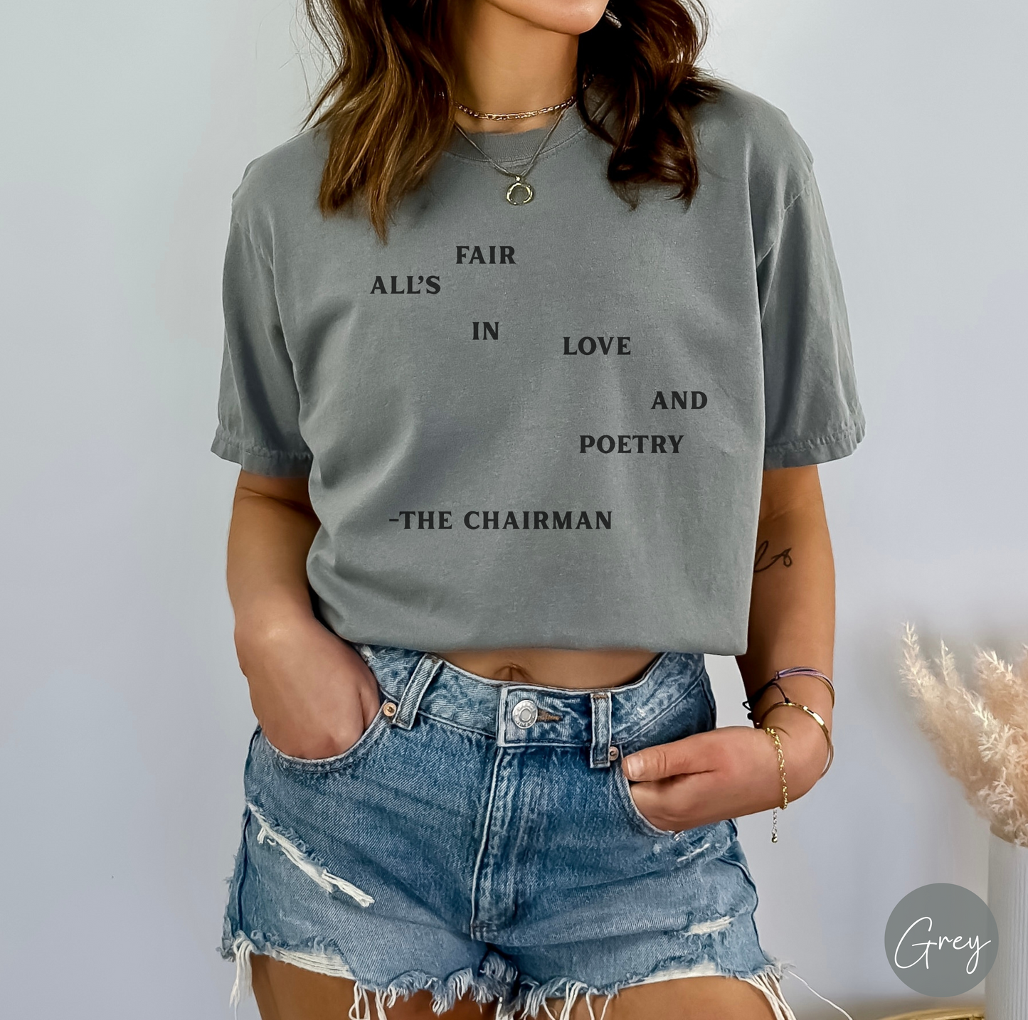 All's Fair In Love & Poetry Tee, Tortured T-shirt, TPD Tees, Music Lovers
