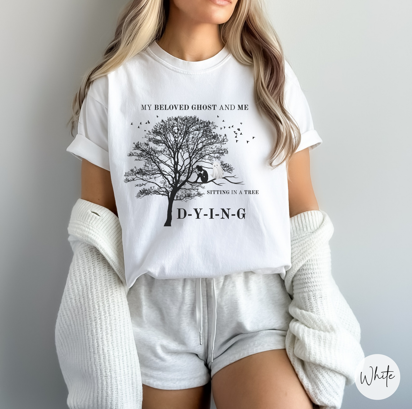 My Beloved Ghost Tee, Tortured T-shirt, TPD Tees, Music Lovers