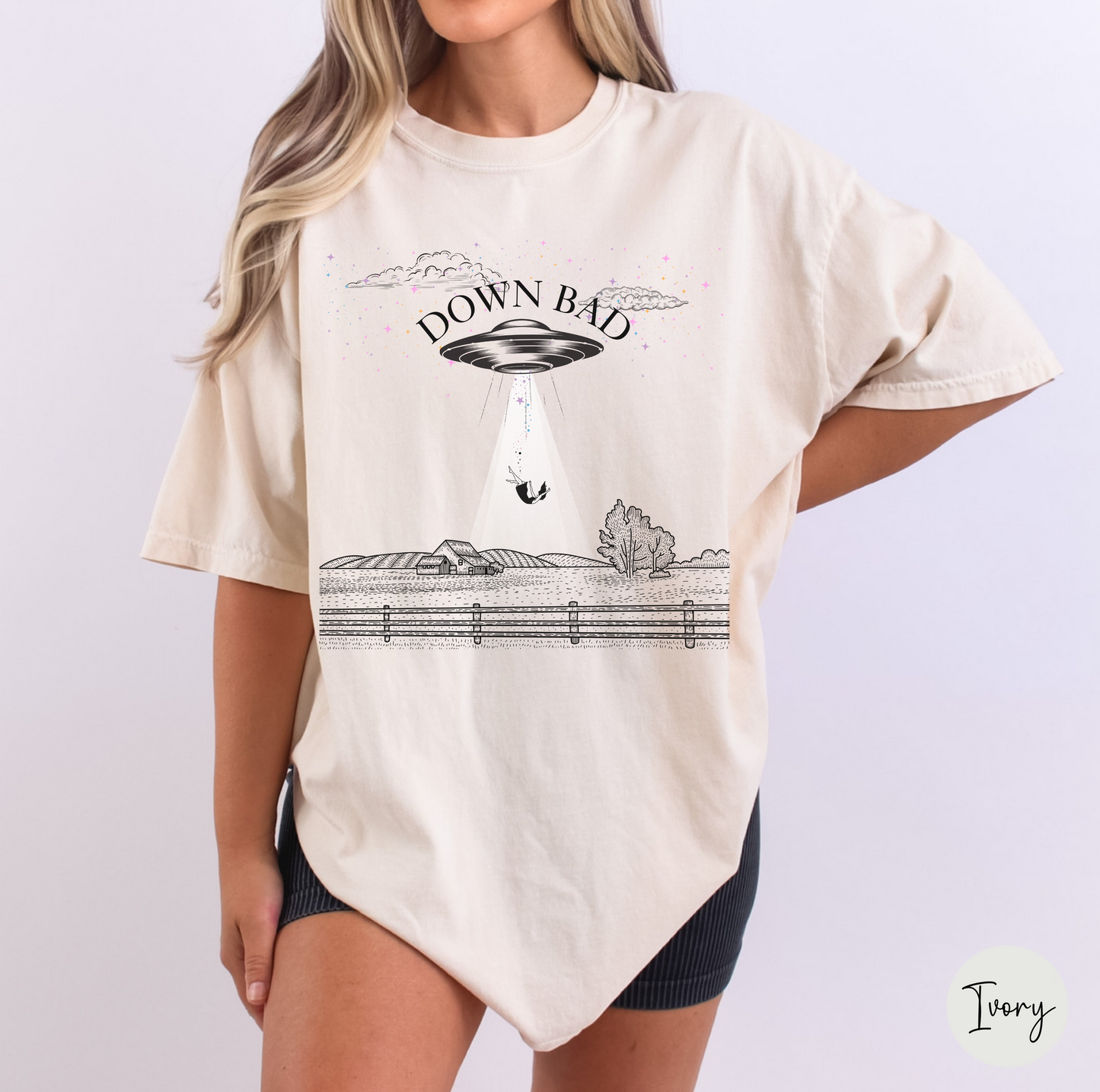 Down Bad Tee, Tortured T-shirt, TPD Tees, Music Lovers
