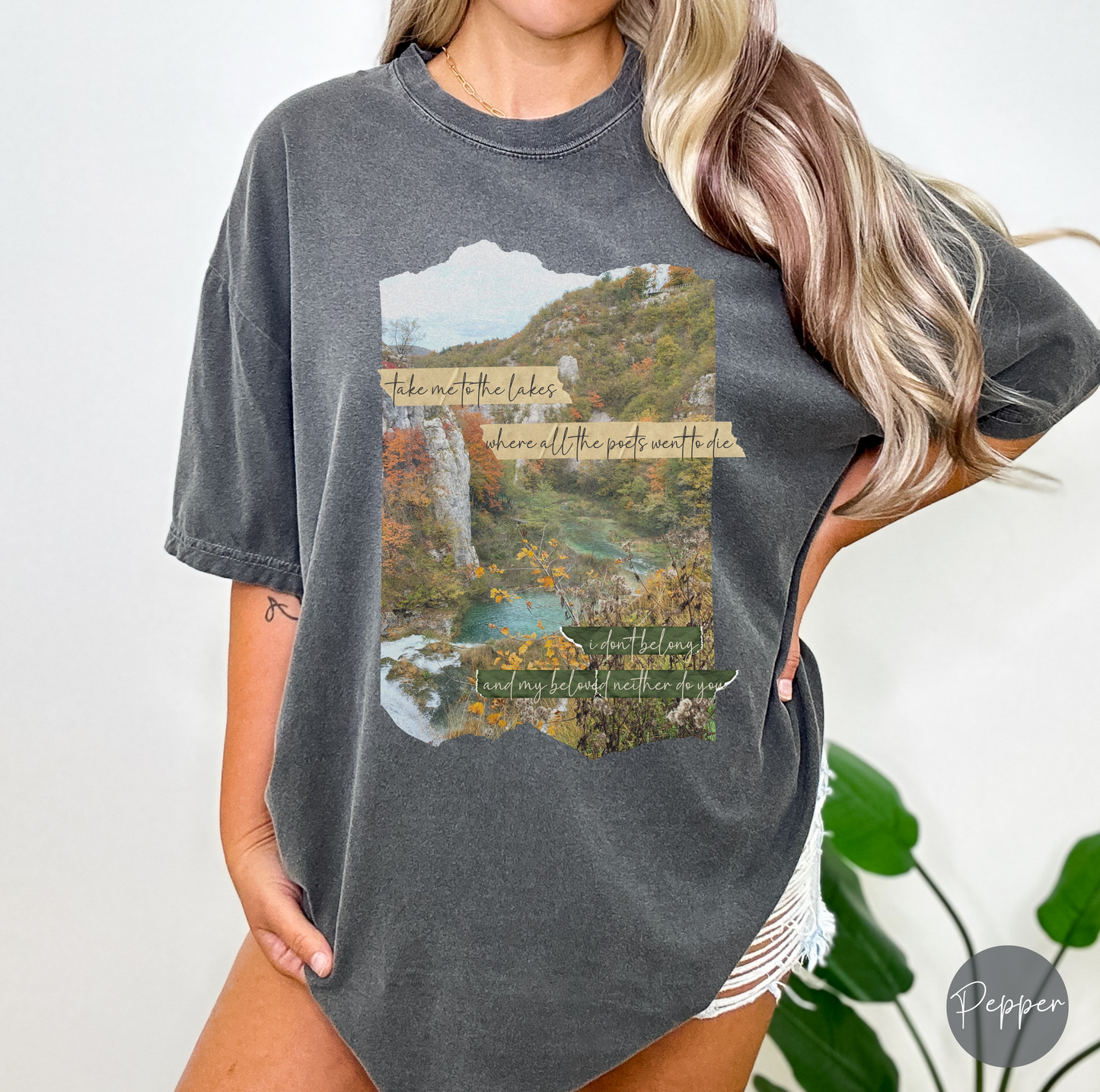 Take Me to the Lakes Tee, Tortured T-shirt, TPD Tees, Music Lovers