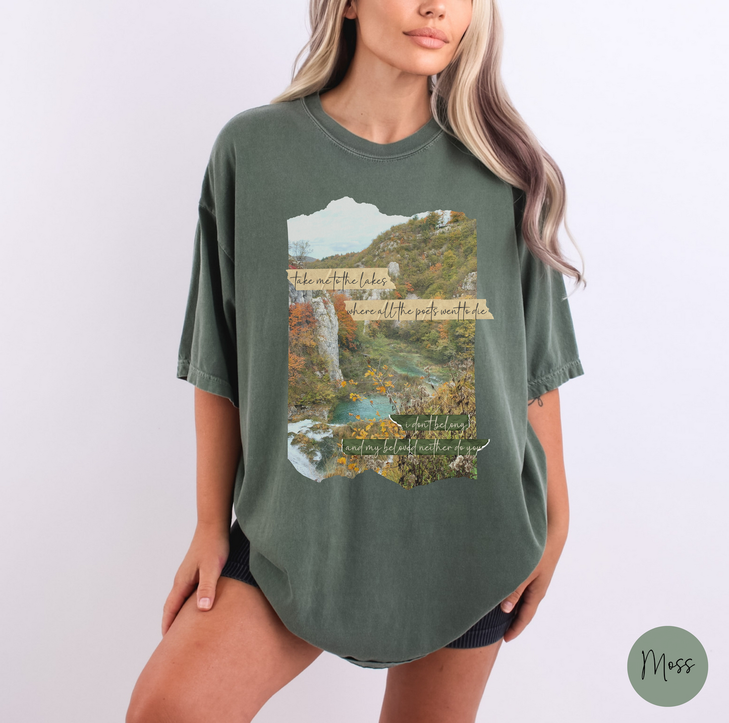 Take Me to the Lakes Tee, Tortured T-shirt, TPD Tees, Music Lovers