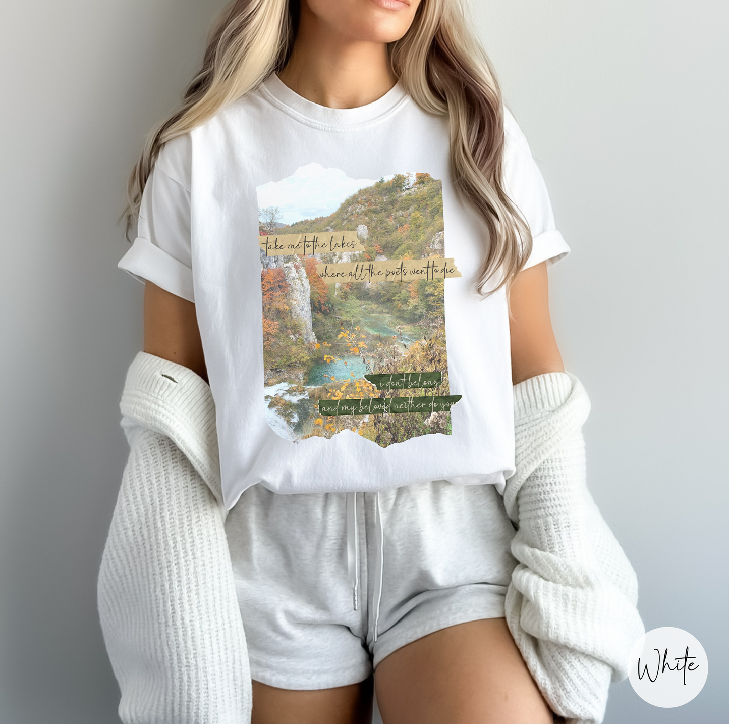 Take Me to the Lakes Tee, Tortured T-shirt, TPD Tees, Music Lovers