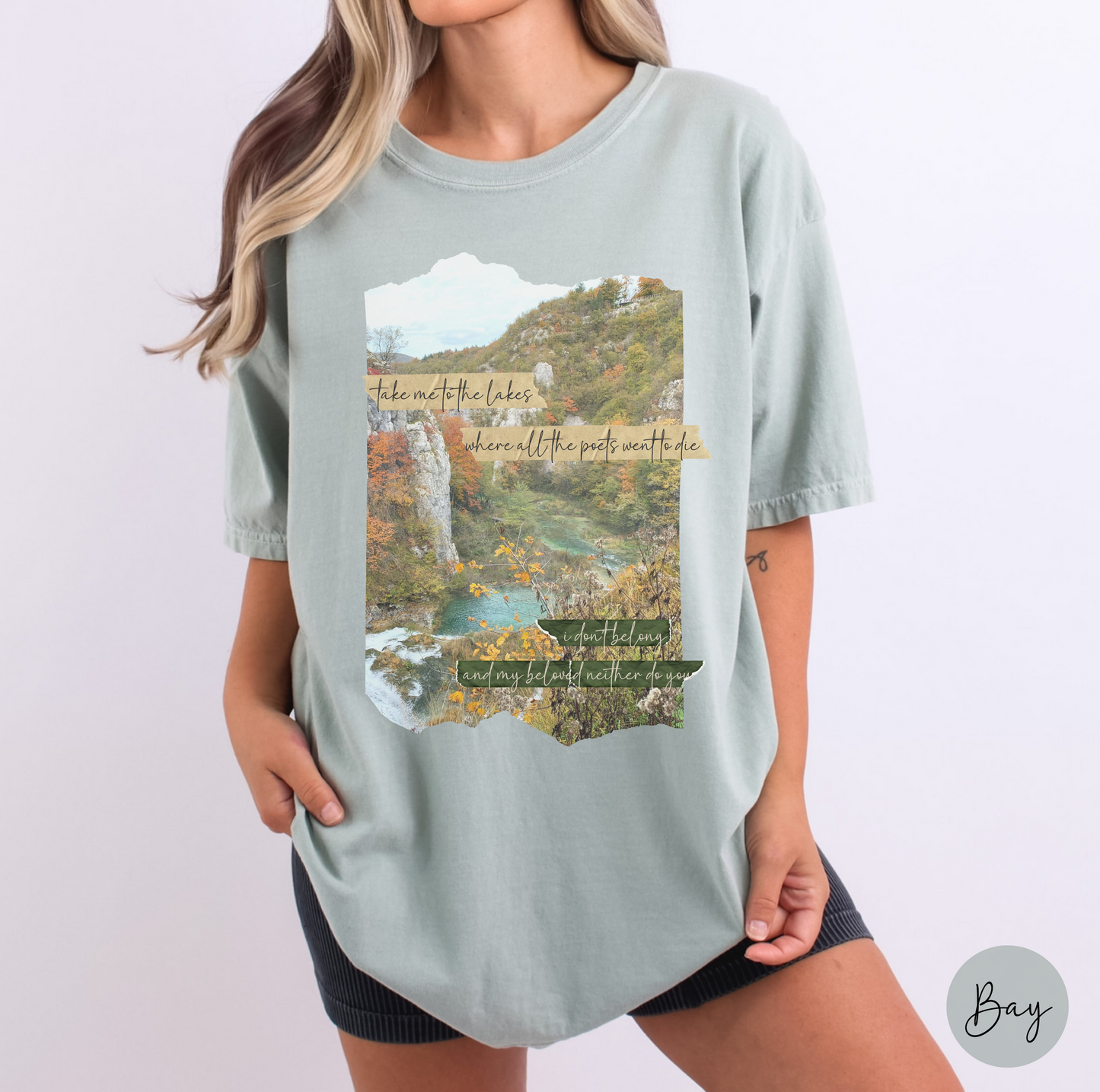 Take Me to the Lakes Tee, Tortured T-shirt, TPD Tees, Music Lovers